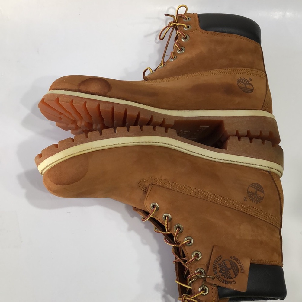 Timberland Waterproof Leather Men’s Boots Sz 11 - Picture 14 of 16